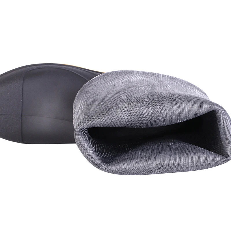 EN20347 Oil Resistant acid Waterproof Long Work PVC Water Shoes Work Boot Plastic Men Women Rain Boots