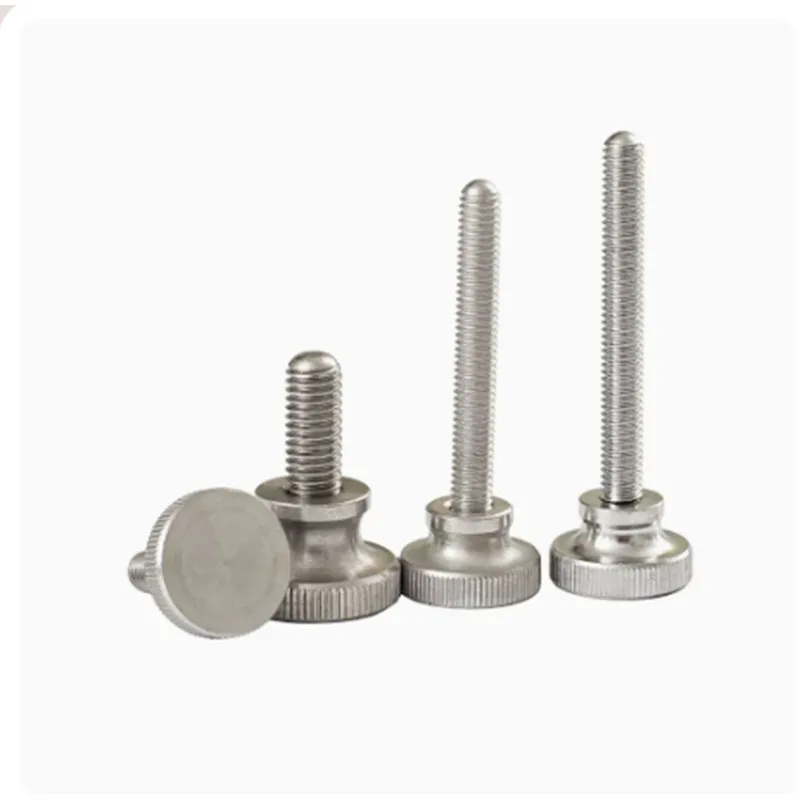Super Duplex SS A325 A286 2205 2507 904L B8M B8 B7 18-8 SS AISI INNOX ANSI Knurled Thumb Screws DIN653 DIN464
