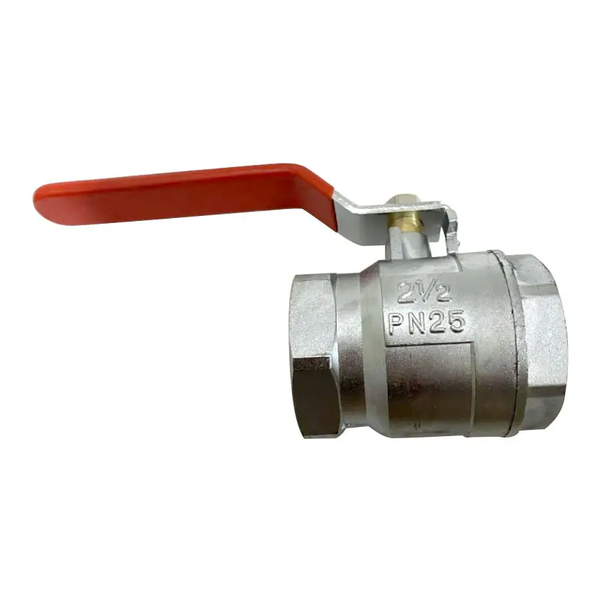 Factory Direct Sale High Quality Jd-4010 Compression Nickel Plated Female Thread Gas Ball Valve