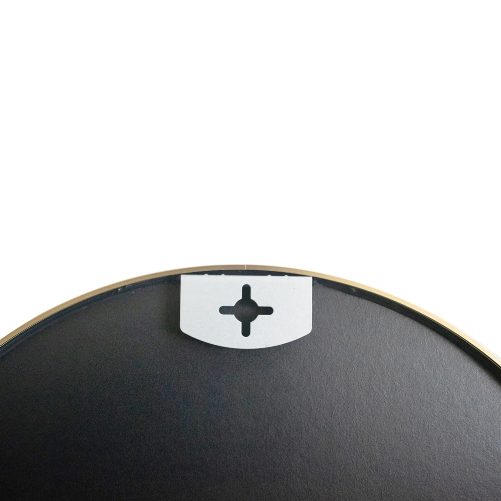 Wall 40cm 50cm 60cm Small Matte Frame Mirror Hallway Bedroom modern Decor Round wall Mirror for Living Room