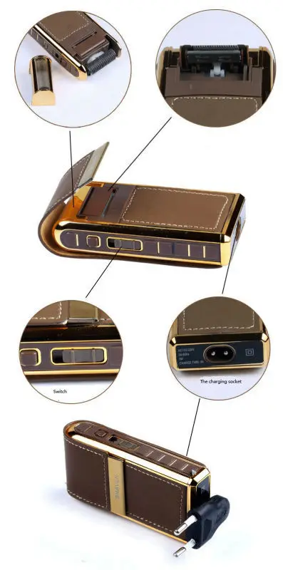 Kemei KM 5500 Professional Electric Shaver Beard Shaver for Men Wholesale