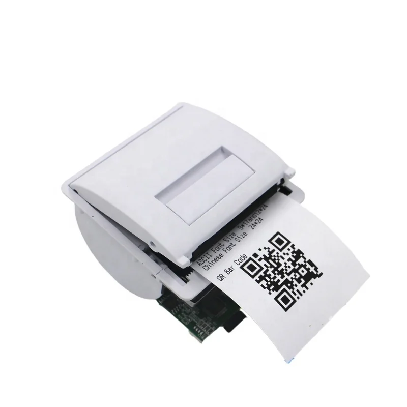 58mm Panel Thermal Barcode Printer for Taxi-Meter Machine USB Embedded Panel Receipt Kiosk Thermal Printer with Auto Cutter