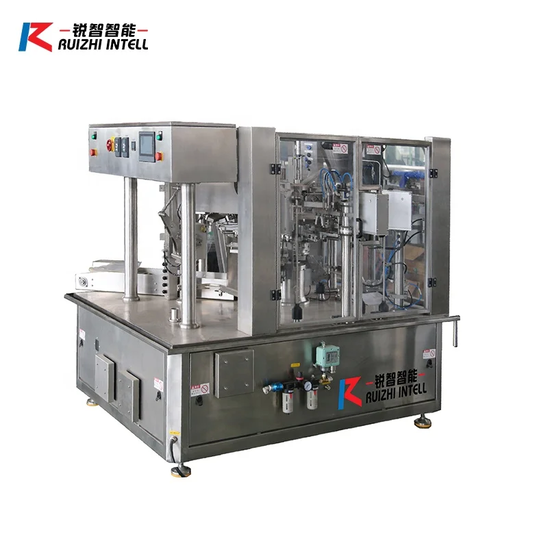 Quantitative automatic food dry fruits and vegetable multihead weigher packing machine