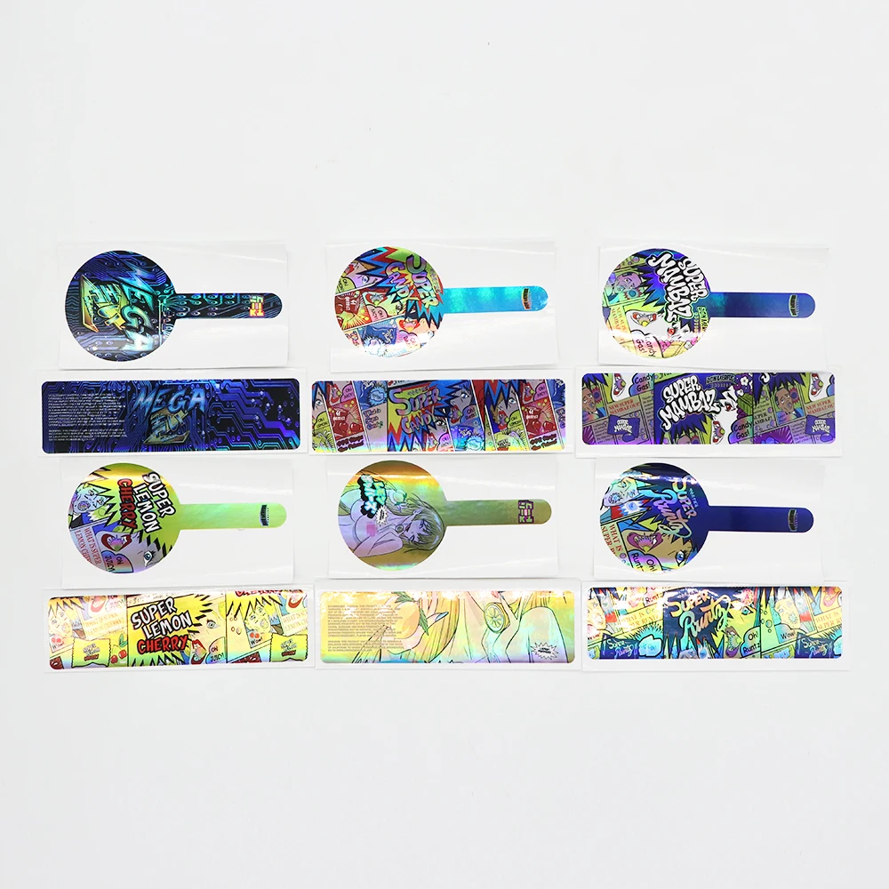 Hot Selling OEM Available Popular Customized Sticker Printed Printing Plastic Waterproof Adhesive Label Sticker for Bottles