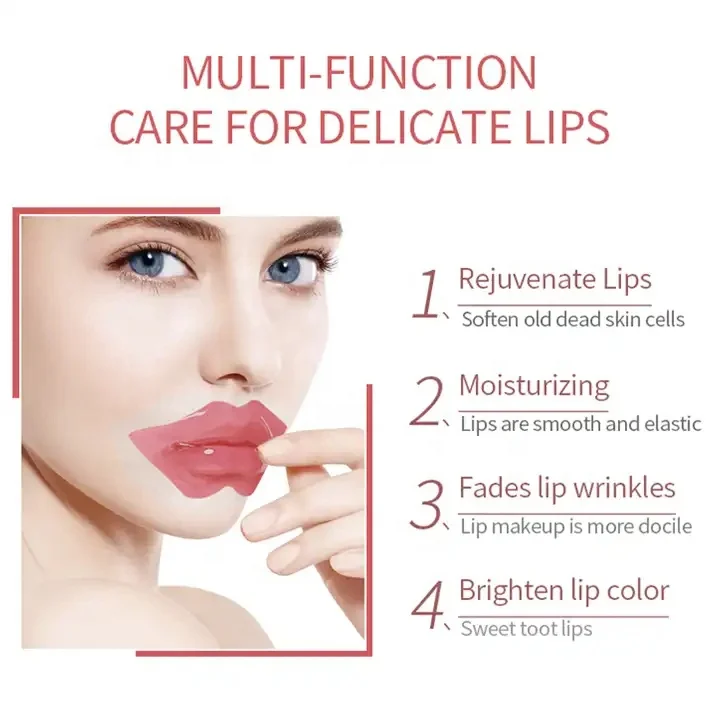 KORMESIC OEM Private Label Moisturizing Hydrating Plumper Vitamin E Sleeping Mask Crystal Collagen Lip Mask