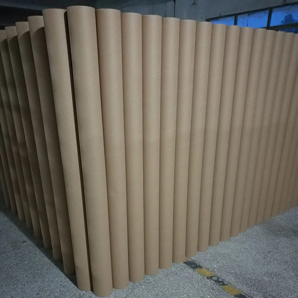 Wholesale custom various thickness kraft recycled rolling mailing cardboard core pipe paper tube