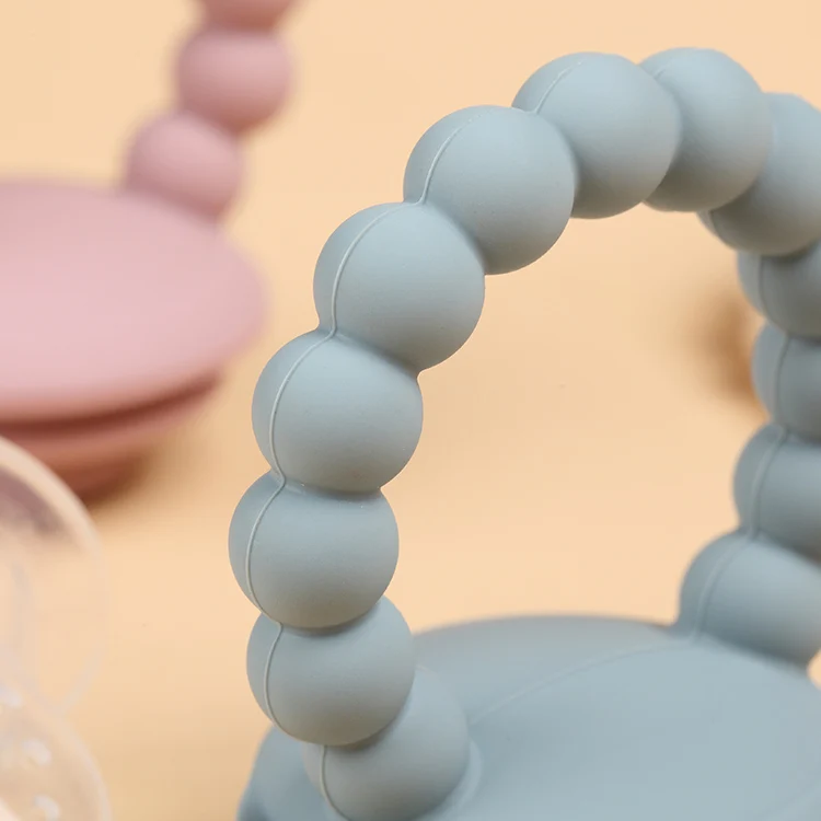 New Infant Teething Toy Teether Bpa Free Fruit Feeder Pacifier Food Grade Hot Baby Food Feeder