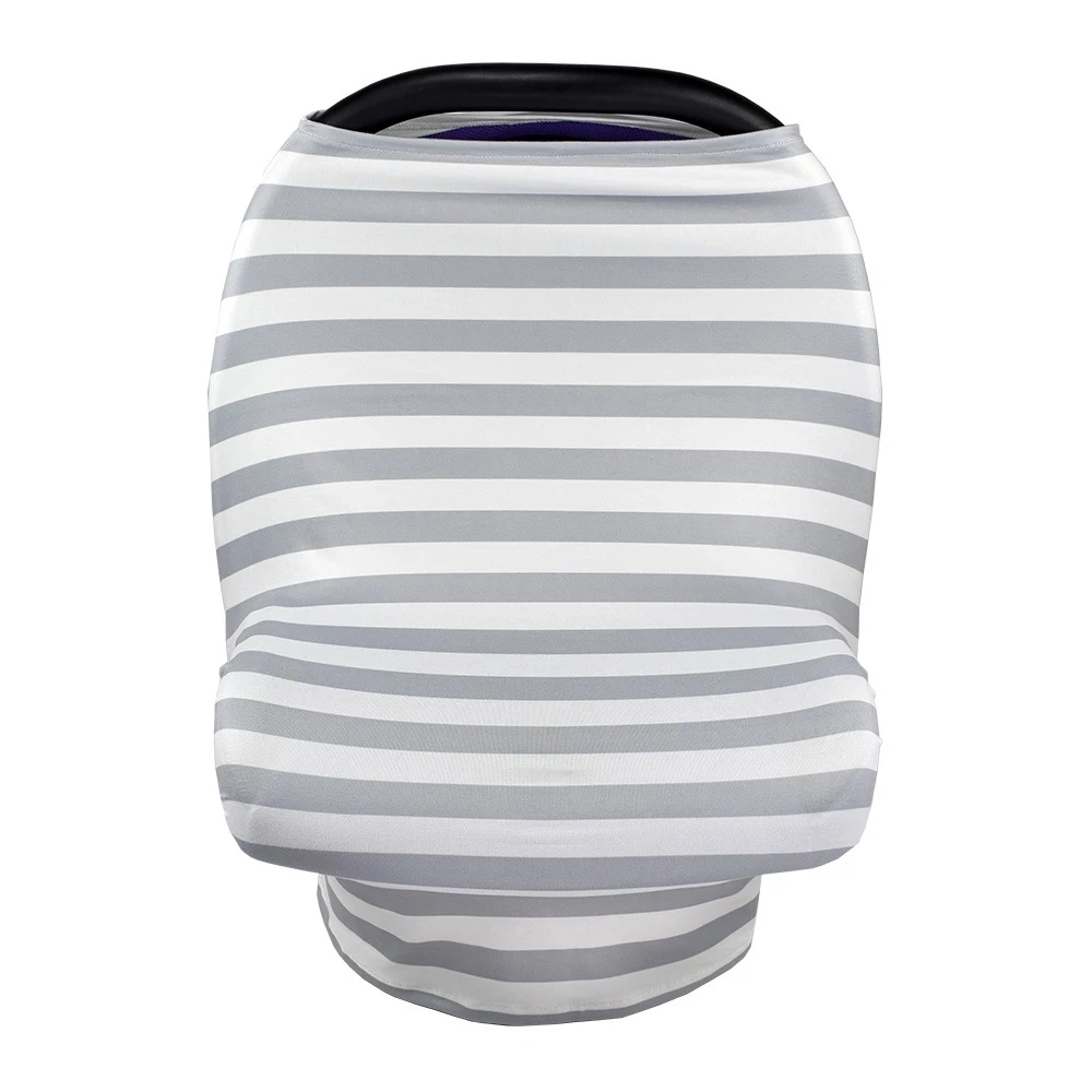 Multi-Use Stretchy 3 in 1 Car Seat Canopy Best Baby Gift Nursing Breastfeeding Cover