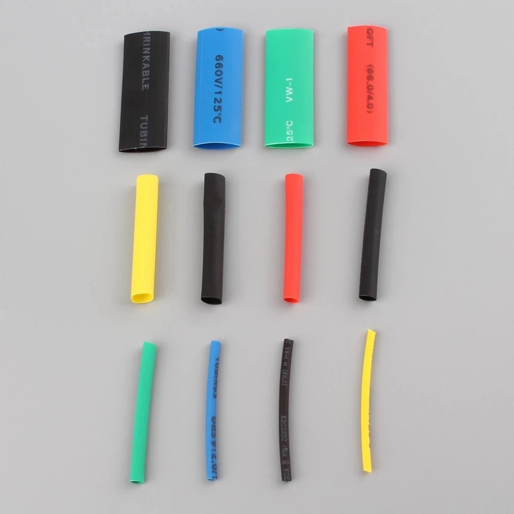  530pcs Heat Shrink Tubing Insulation Shrinkable Tubes Assortment Electronic Polyolefin Wire Cable Sleeve