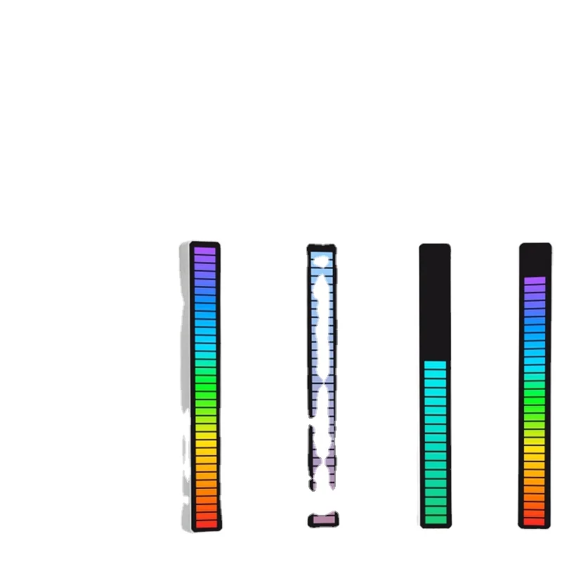 32 LED 18 Colors Voice-Activated Pickup desktop music levels light