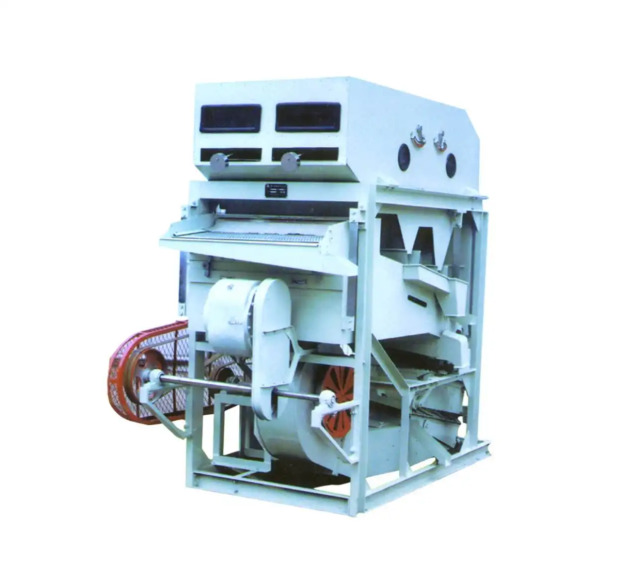 combined grain destoner