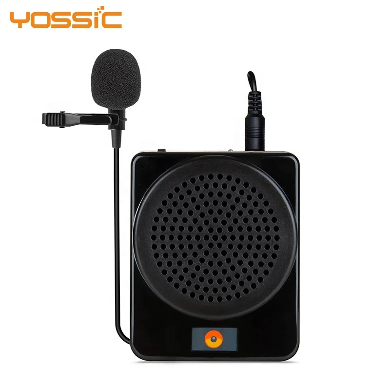 Голосовой усилитель Yossic Little Bee, динамик с проводным микрофоном для учителей