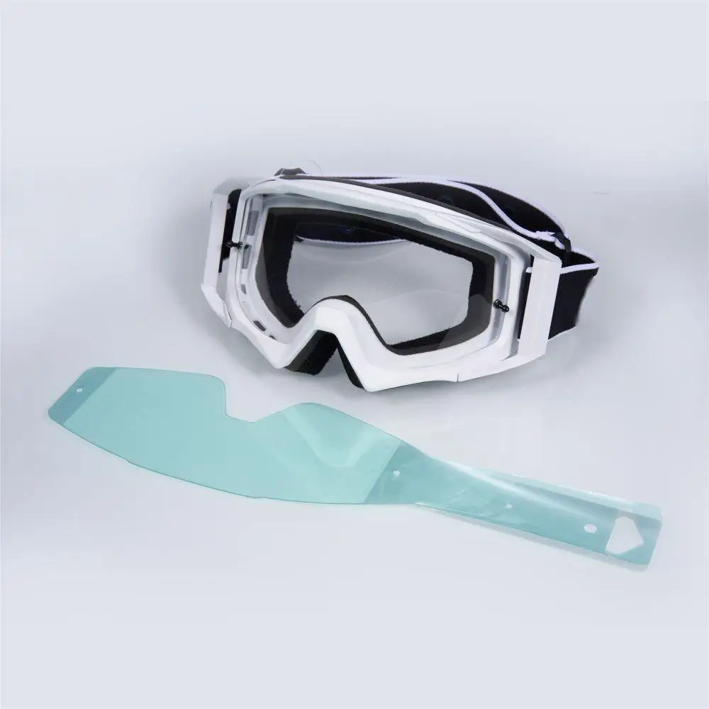 3 Layer Sponge Motocross goggles Anti Slip Headband Anti Fog Anti Scratch Motorcycle Goggles For Adult Outdoor Sports wear