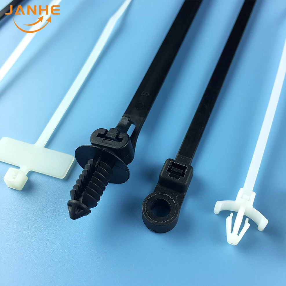 High quality manufacturers custom zip ties numbered cable ties self locking nylon cable zip ties