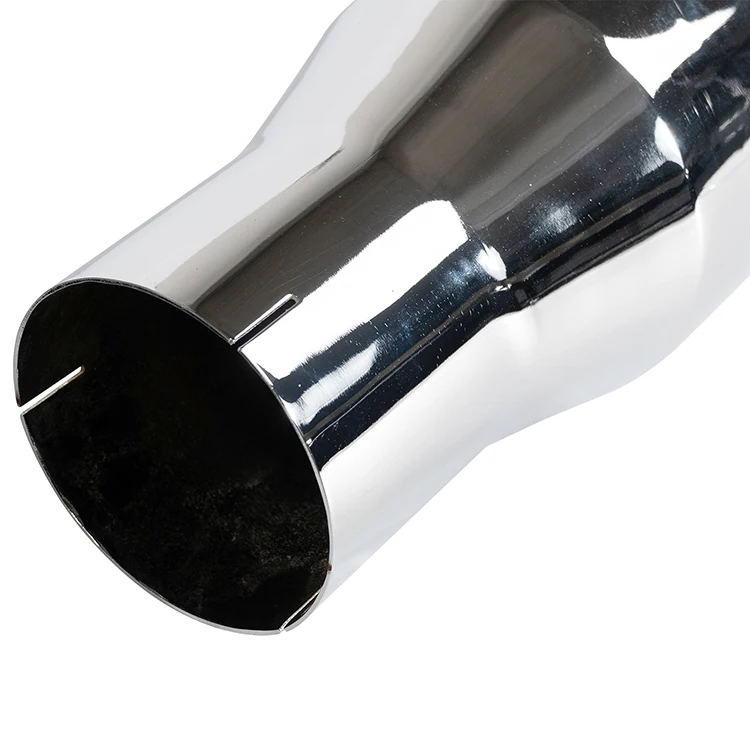 Wholesale customized nice quality long chrome stainless steel straight truck exhaust pipe for sale