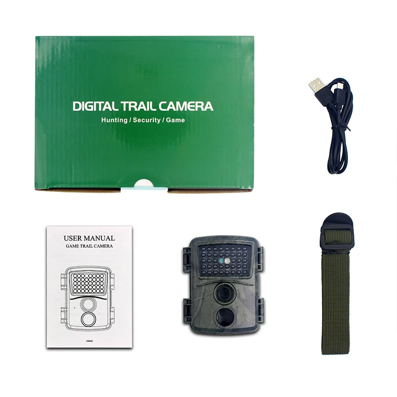 20MP 1080P 32 Гб Камера для охоты с защитой от видео регистратор камерой ночного видения экшн-активированный 80 футов расстояние обнаружения мониторинга дикой