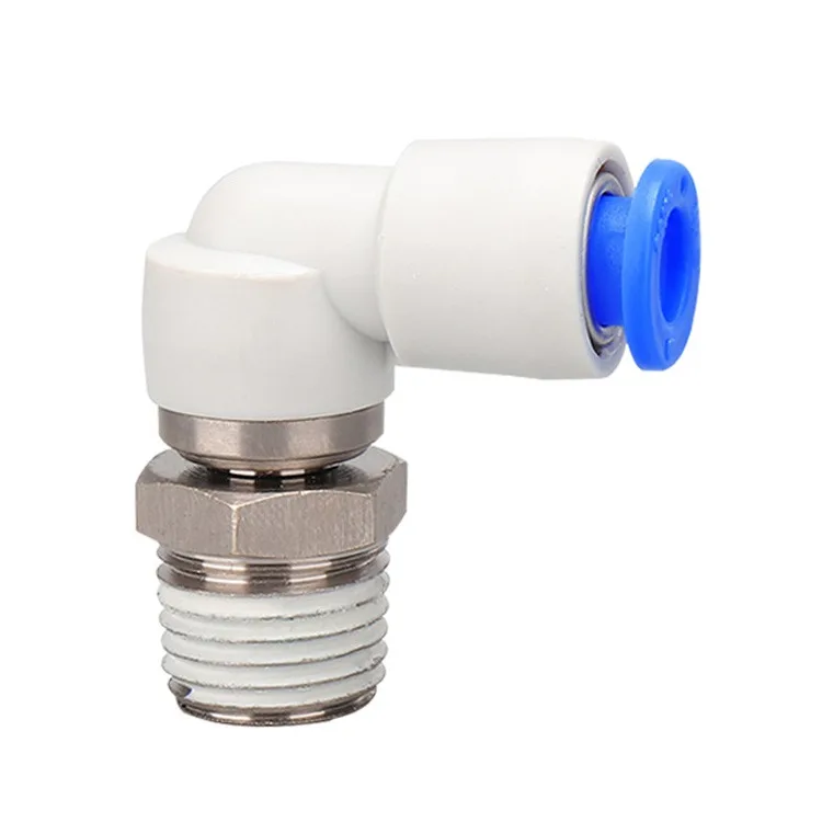 SMC type high-speed rotating tracheal joint KSH/KSL04/06/08/10/12-M5/M6/01/02/03/04S KSH/KSL Rotary fittings with ball bearing
