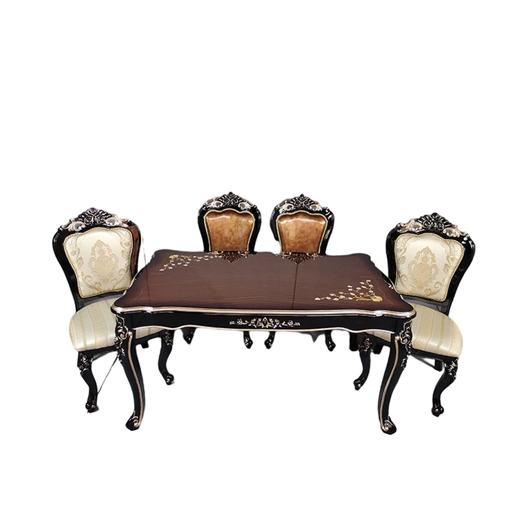 Европейский стиль, лидер продаж, обеденный стол, Обеденная Мебель, стол и стулья