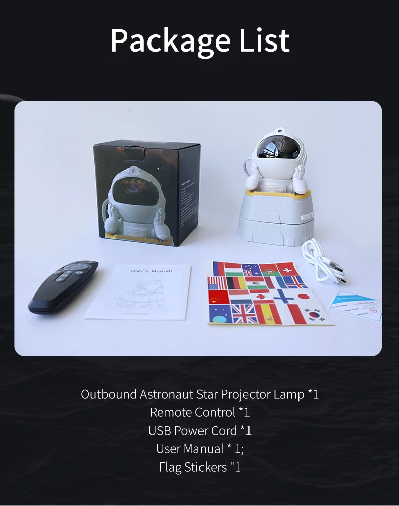 Night Light Aurora Projector LED Nebula Star Lamp Starry Outbound Galaxy Astronaut Projector with Bluetooth Speaker