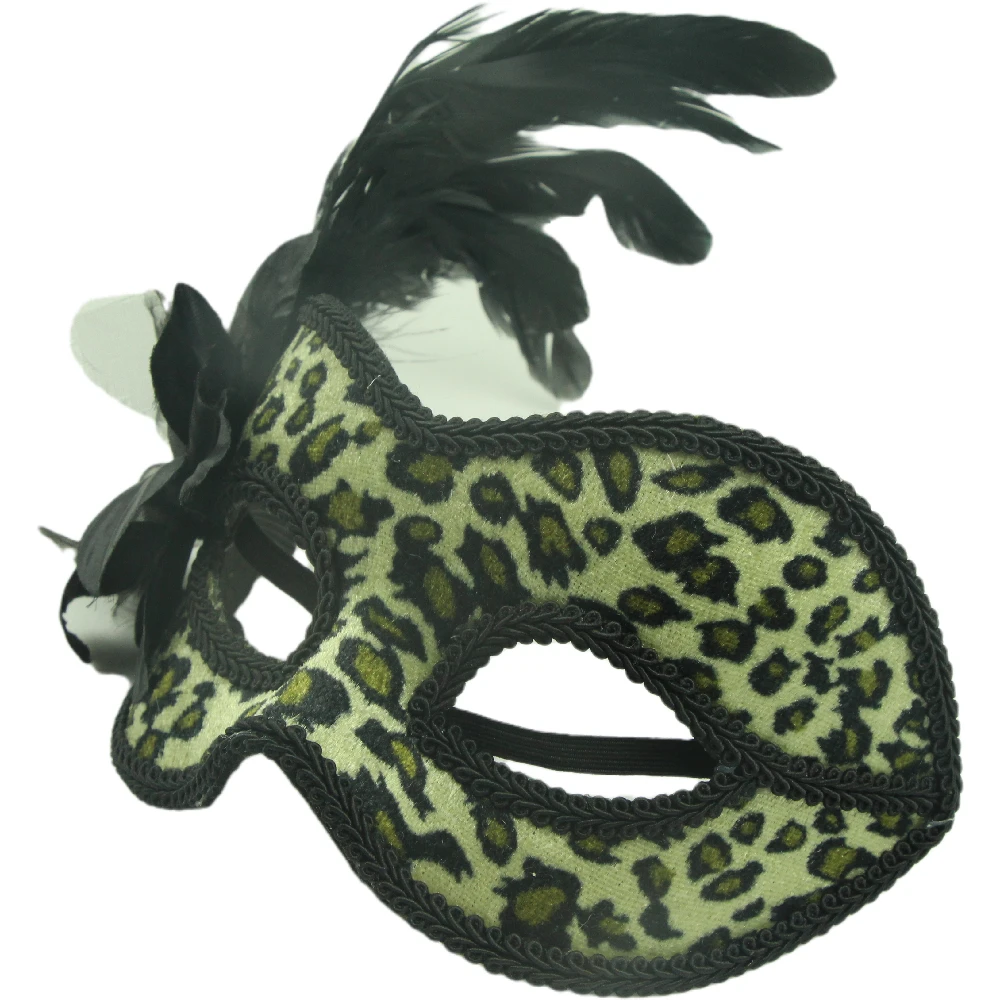 Feather Masquerade Face Mask Princess Prom Party Props Costume Halloween Masquerade Mask Women Sexy
