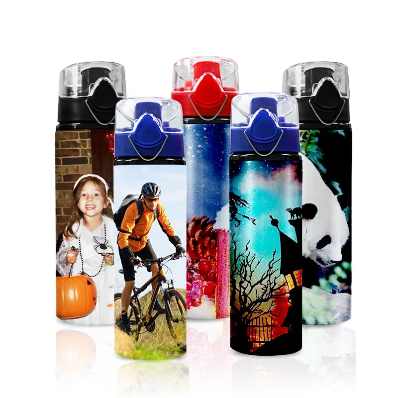 Factory Wholesale Bpa Free 750ml Aluminum Sublimation Sports Water Bottles With Leak Proof Lid Aluminum Bottle