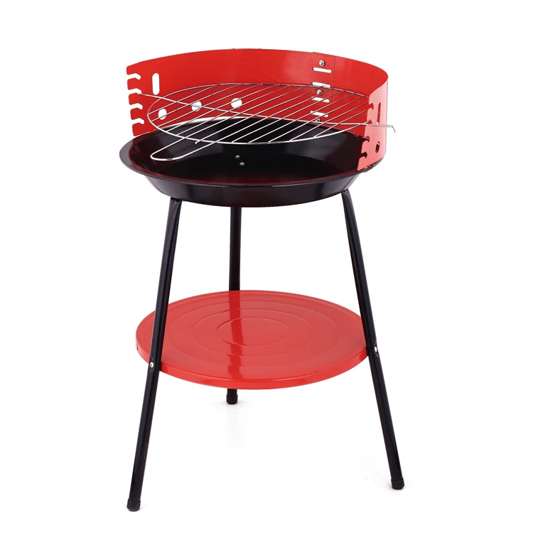 wholesale Easily Assembled Portable Small Foldable Charcoal BBQ Charcoal Grill Barbeque Grill