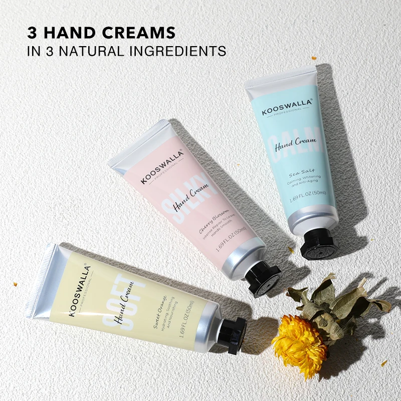 Custom Logo Skincare Nourishing Hand Cream Gifts for Women Men Travel Size Mini Moisturizing Hand Cream Lot