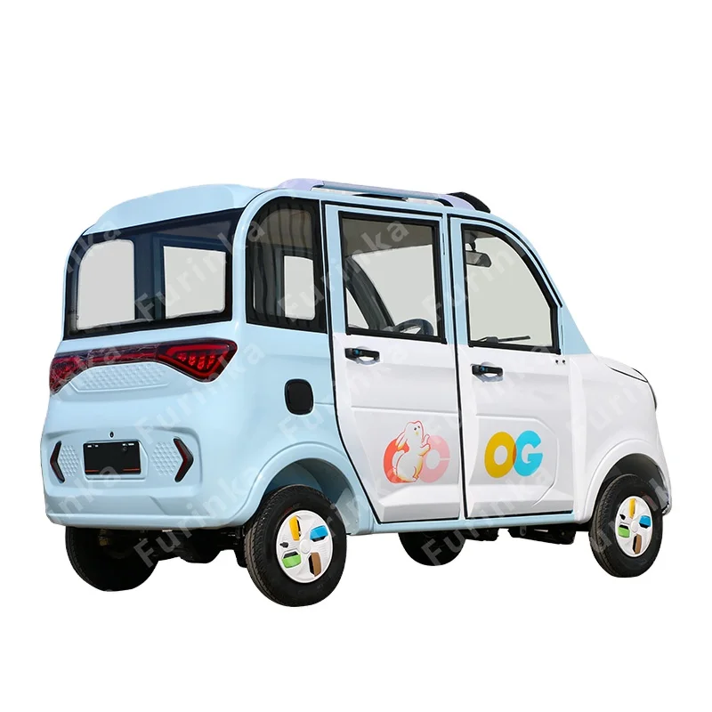 2024 New 4 Seat Mini Electric Car Mini EV Car long Range New Energy Vehicle Best Small Car Auto from China