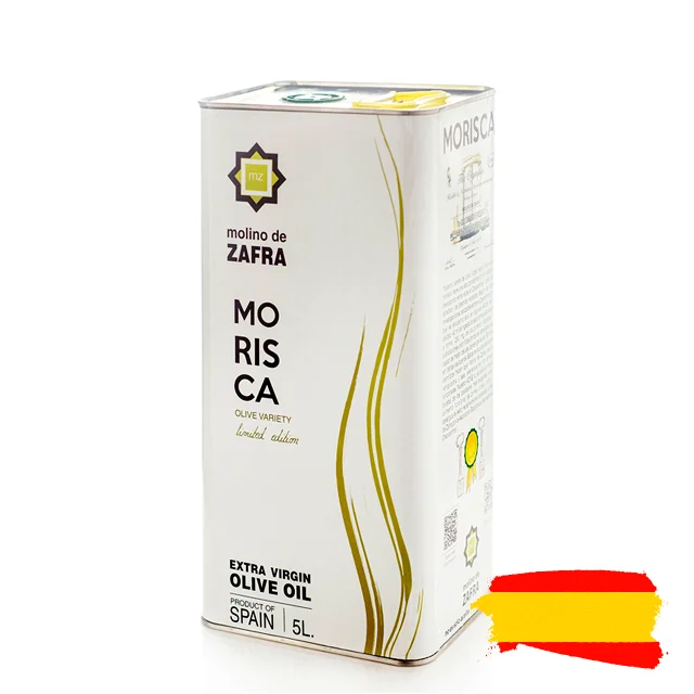 
Испанское Экстра натуральное оливковое масло MZ выбор 5 литров может Molino de Zafra компания Экстра виргинское оливковое масло от экстремадуры 