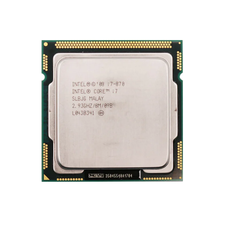 Intel Core i7-870 i7 870 2.9 GHz 8M 95W LGA 1156 Quad-Core CPU Processor