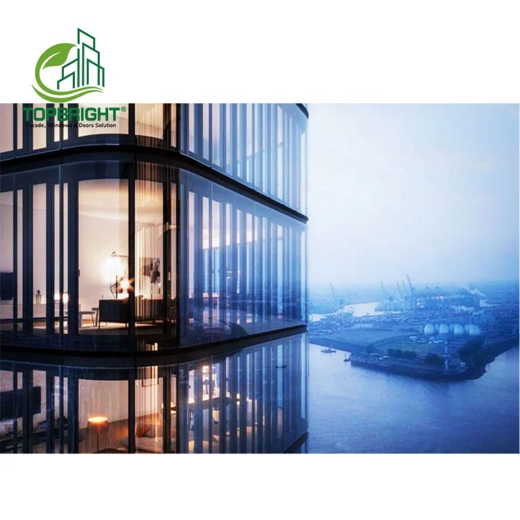 Торговый центр окна стены светоотражающие высокоэффективные стены-занавески цены