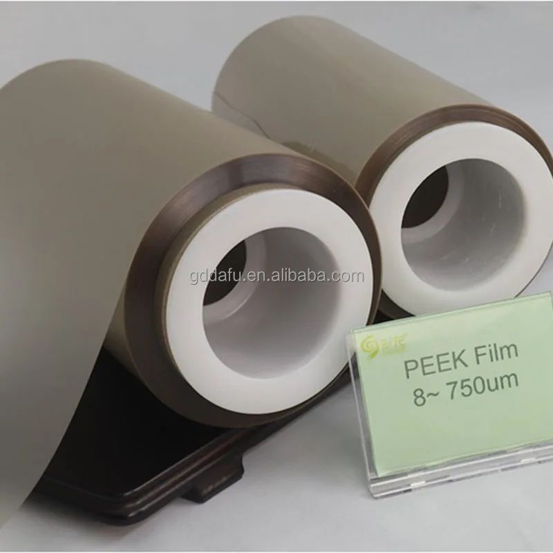 Good wear and high temperature resistance PEEK plastic film for high-speed motor gaskets and mobile phone hinge gaskets