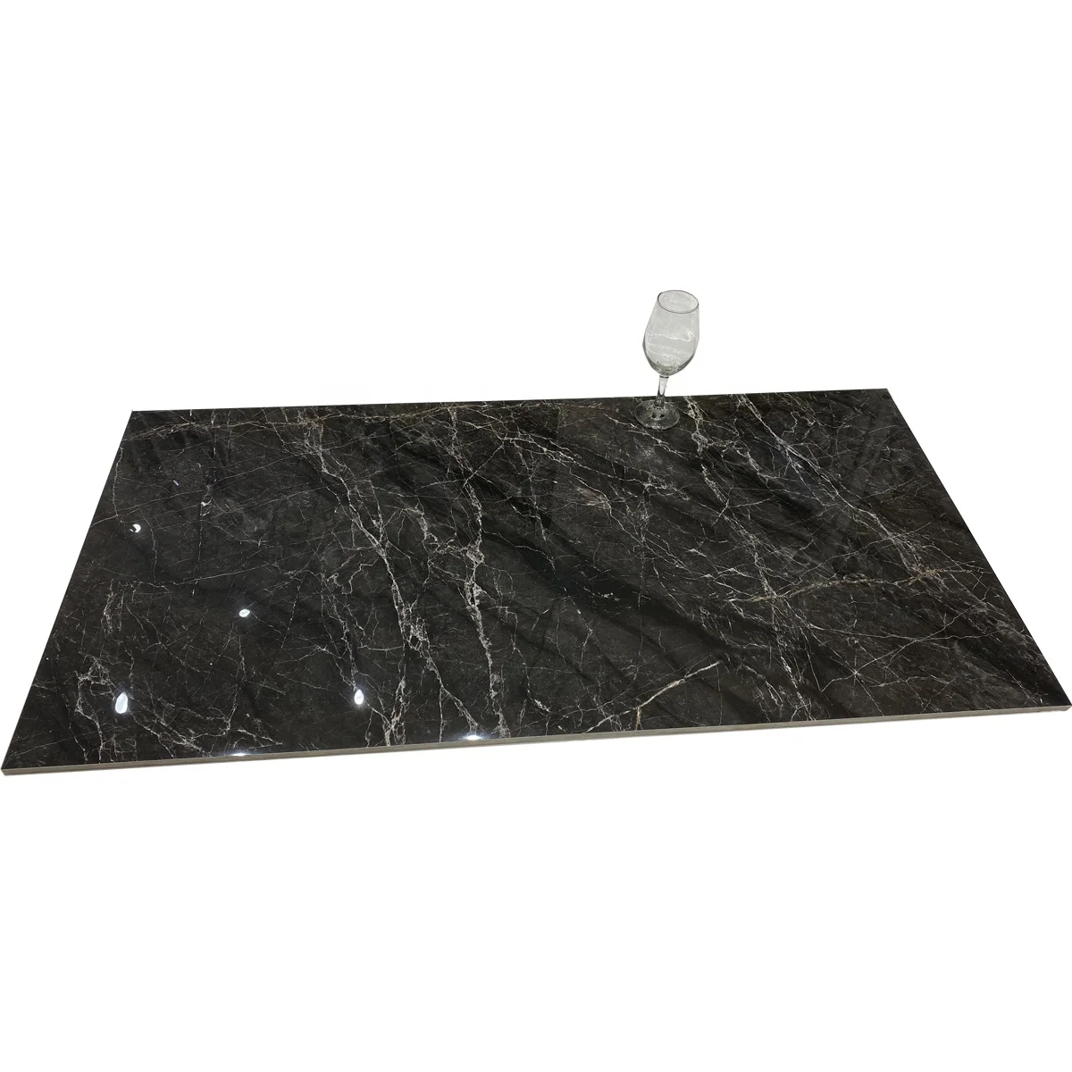 Large Size Of 60x120cm polished glazed vitrified tile Inkjet Printing Ceramic Decorative Floor Stone Tiles For Bathroom