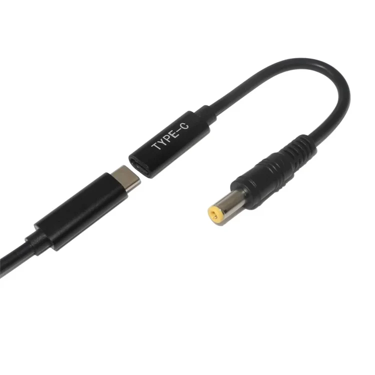 PD Spoof Adapter Plug Converter USB Type C Female to 2.5 x 0.7mm 4.5 x 3.0mm 3.5 x 1.35mm Male Laptop Dc Output Jack Connector