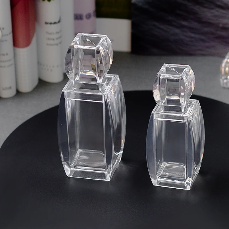 Food Grade Plastic Saffron Packaging Acrylic Jars for Spices Bottle