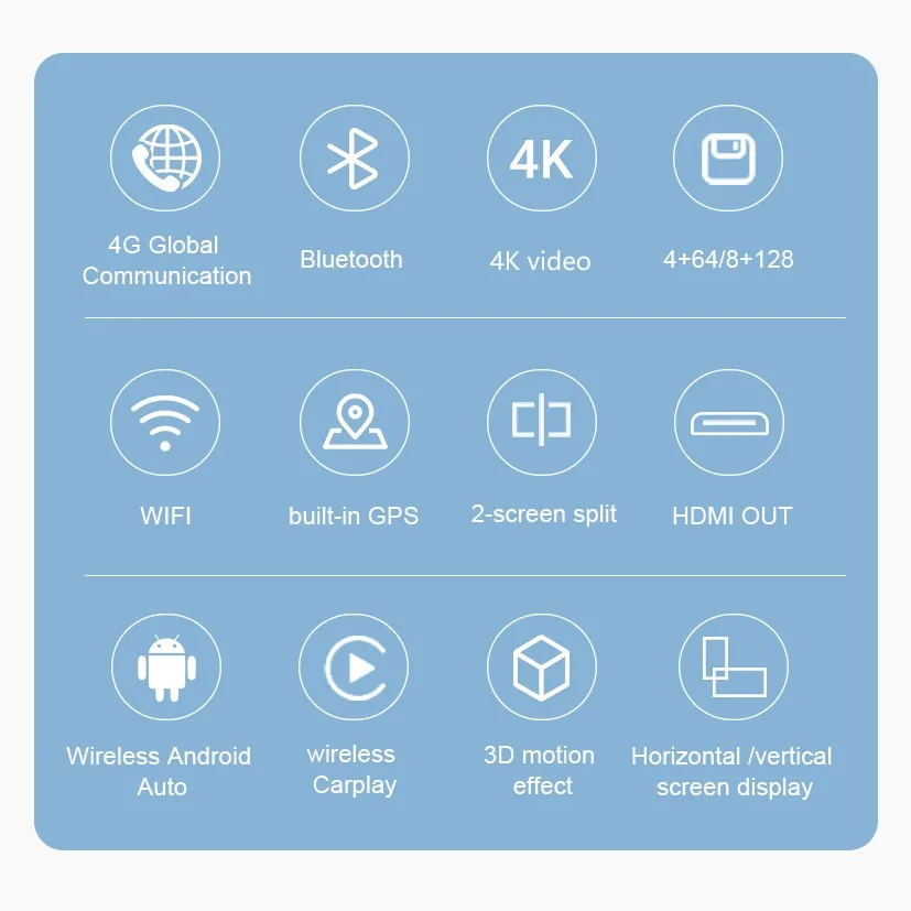 ZESTECH Universal CarlinK 4.0 Wireless CarPlay Box 8+128GB Android Auto Mini Adapter Car Play Dongle for Audi VW Porsche Kia