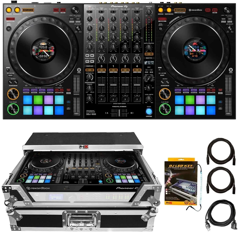 Новые оригинальные пионеры DJ DDJ-1000 4-канальный rekordbox контроллер