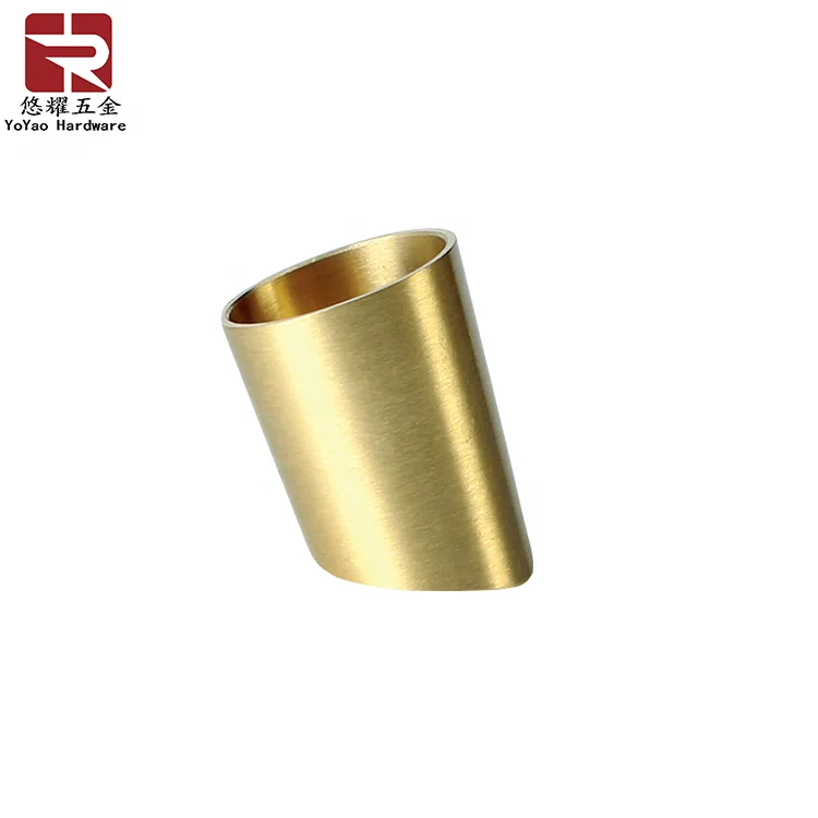 Chair Sofa Leg Cover Table Feet Leg Caps Bevel Brass Iron Free Modern Plastic Dining Chairs Bedroom Furniture Kitchen Products