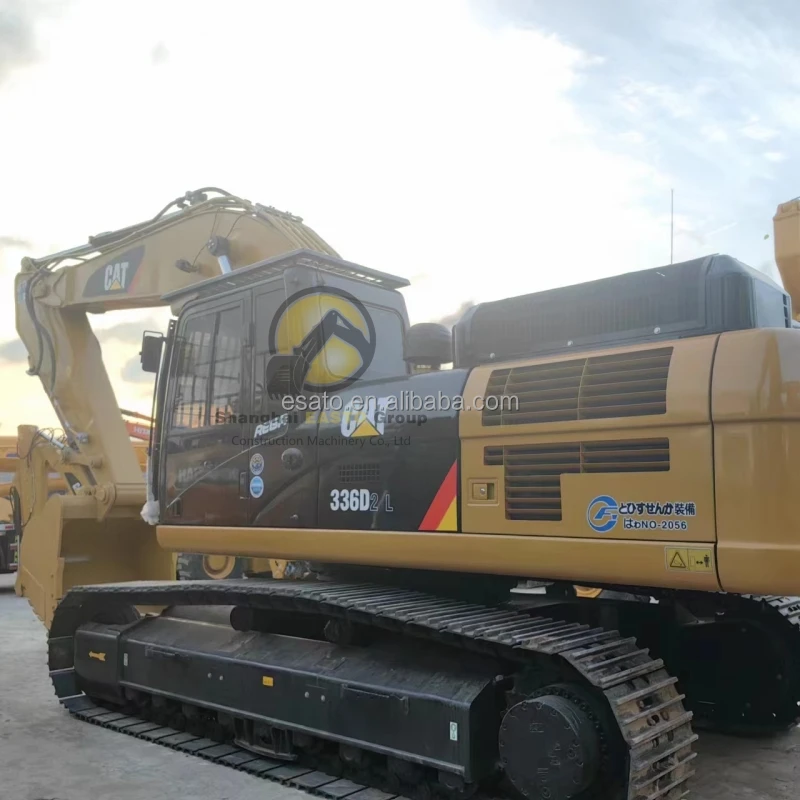 Cat336D тяжелое оборудование CAT336D Подержанный Cat 336d экскаватор 90% новый 36 тонн подержанный гусеничный