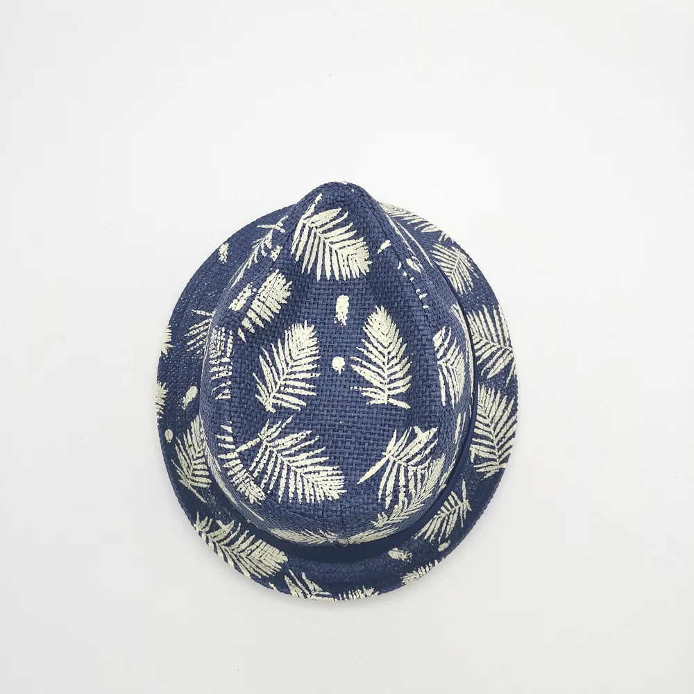 Raffia Boy Summer Fedora Straw Hat Kids Straw Hat