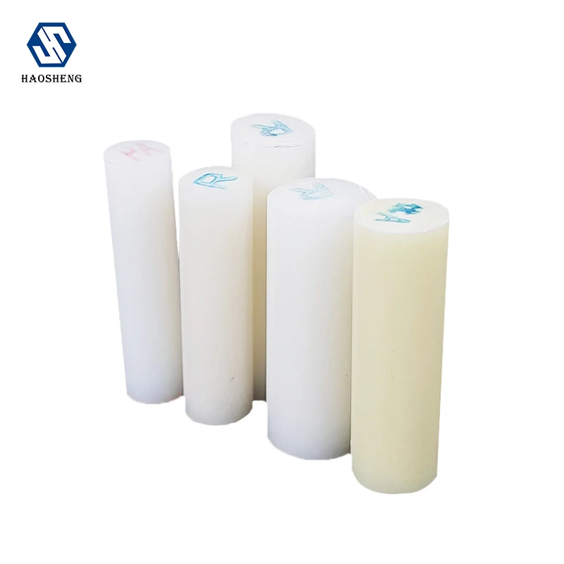 Оптовая цена белый твердый пластик Abs Ptfe Hdpe нейлон 66 стержней Pom Mc Нейлон PA стержень производство
