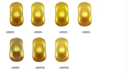 Wholesale Luster gold paint pearlescent pigment for  For Metal Ceiling Wall Furniture Gold Coating Paint