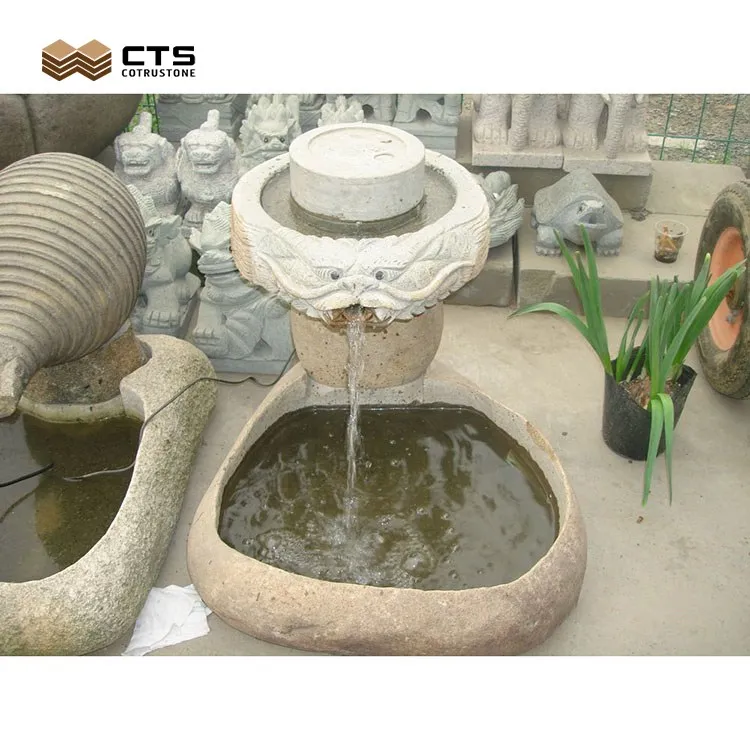 Good Price Outside Granite Stone Large Outdoor Water Fountain