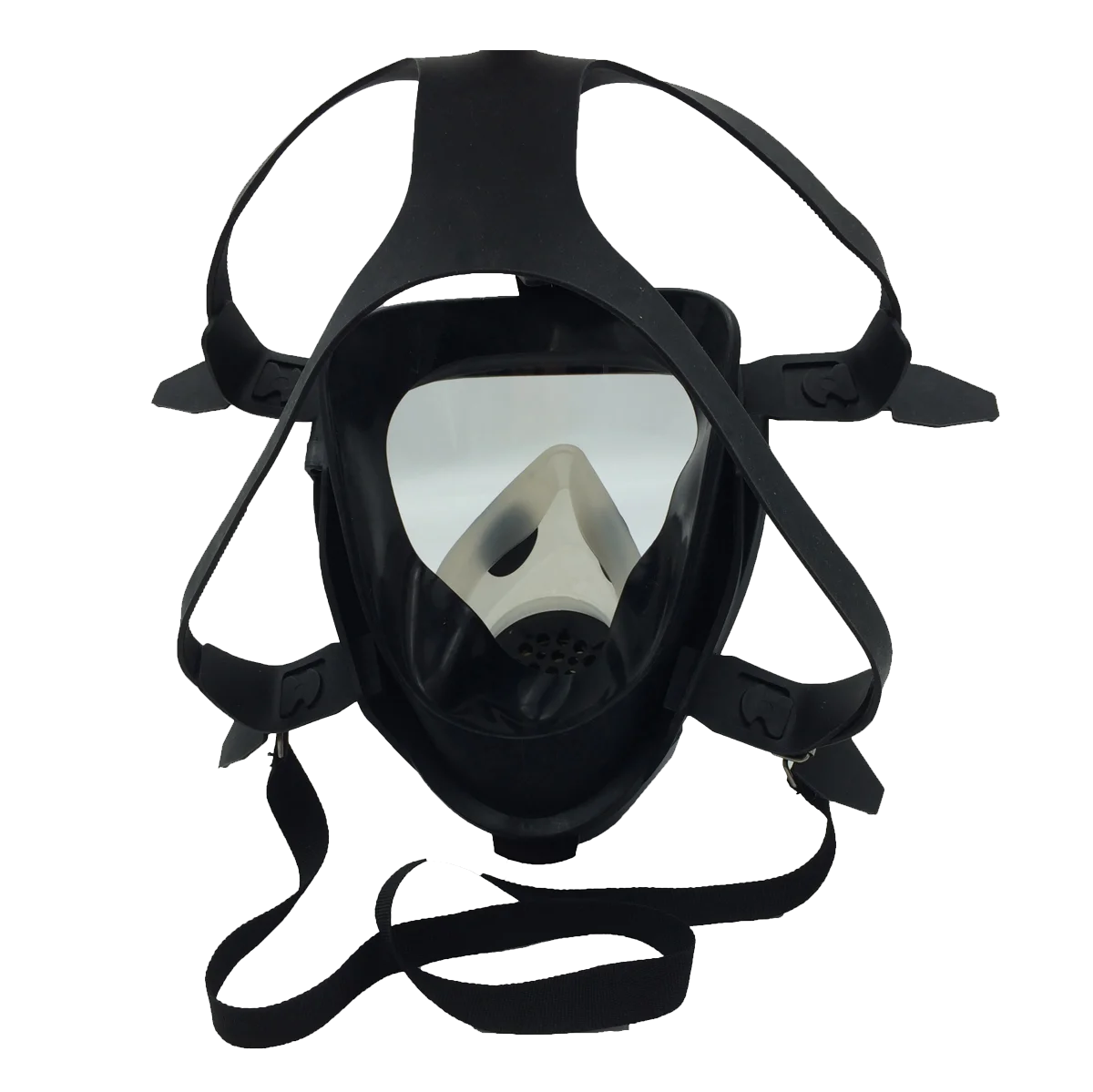 CE Standard high quality flame resistant silicon rubber Firefighting Equipment SCBA mask