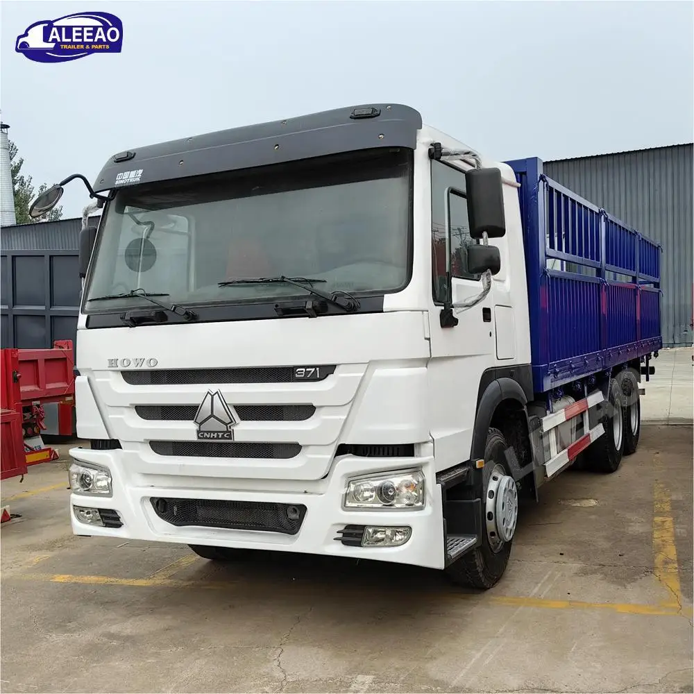 Good Cargo Trucks Used Howo 6x4 Second Hand Sinotruk 10 Wheels  Cargo Truck Vehicles for Sale