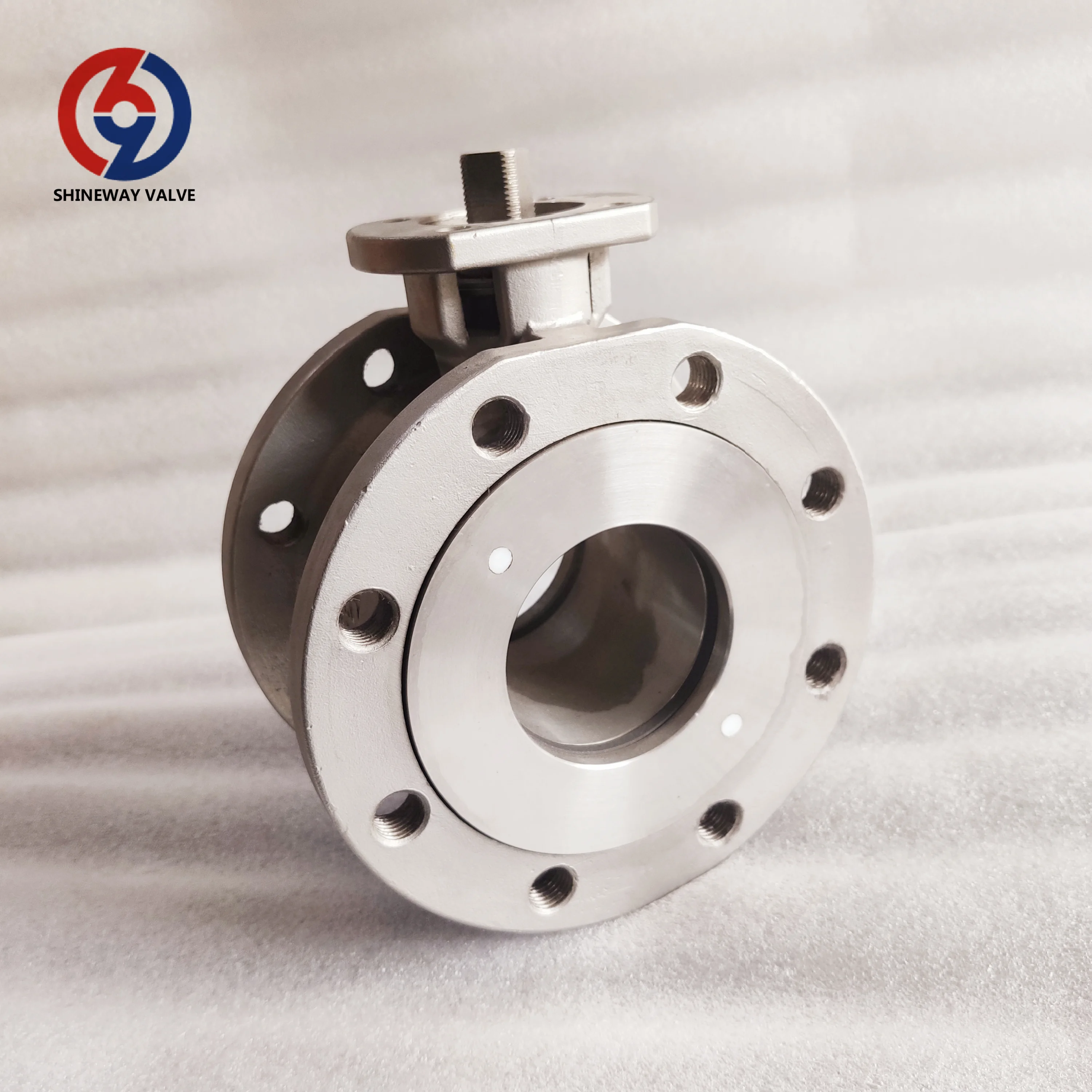 
1PC BALL VALVE WITH DIRECT MOUNTING PAD FLANGE END THIN WAFER TYPE 