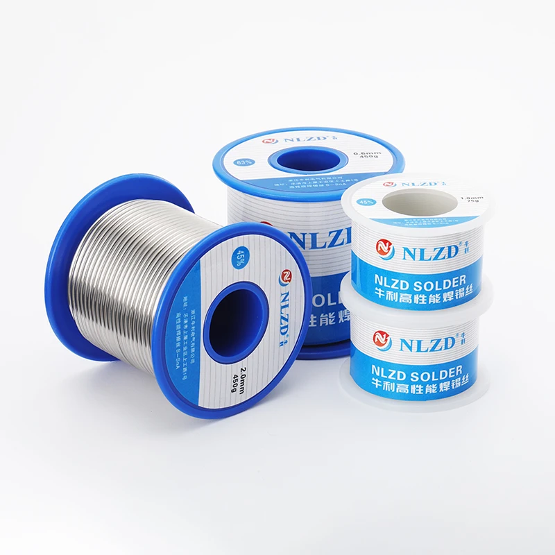 Low Price Customized solder Tin Soldering Wire 0.5/0.8/1.0mm Solder Wire Core Silver Welding Wire Alambre de soldadura