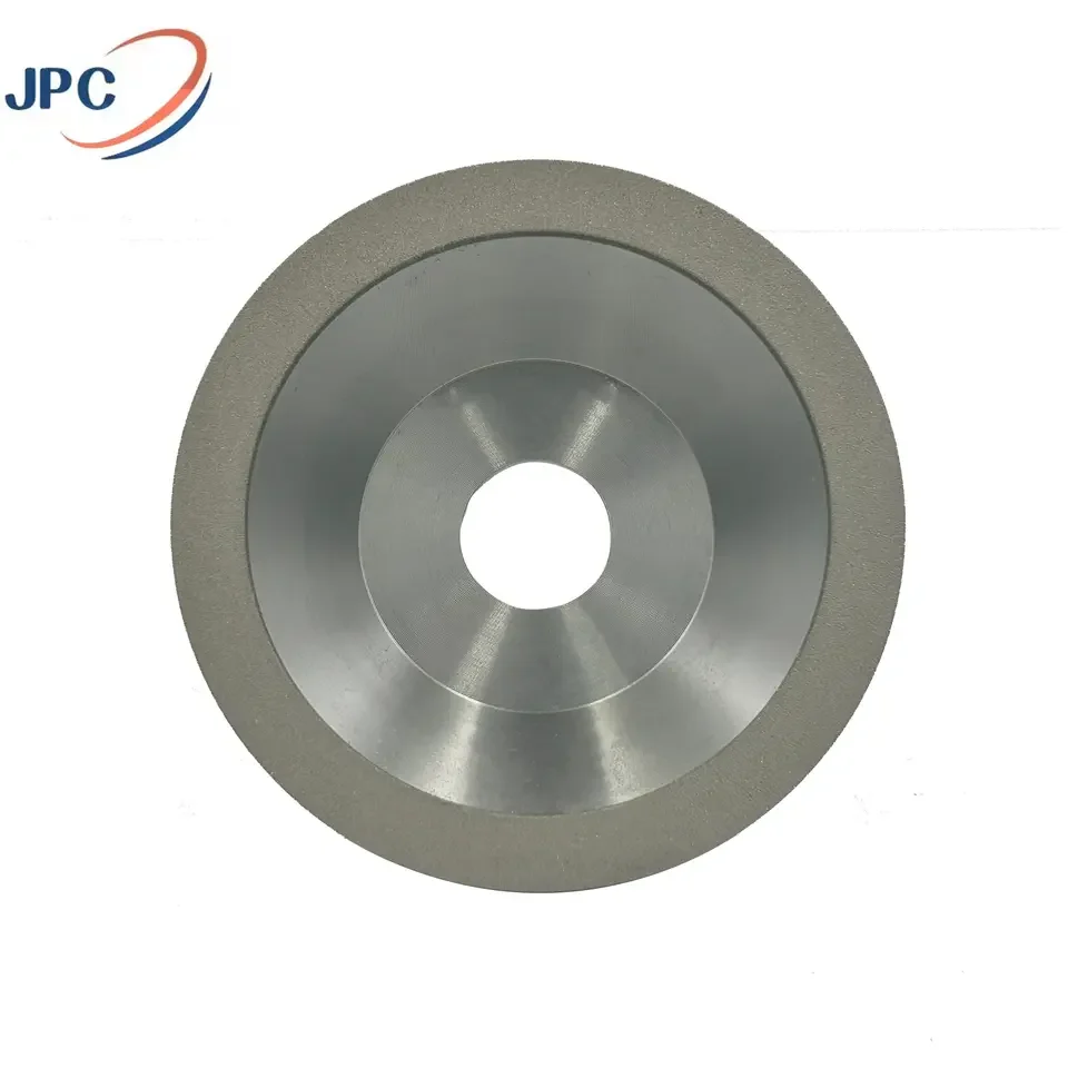 Aluminium Usinagem Abrasiva Rebolo de Diamante De Cristal De Quarzzo