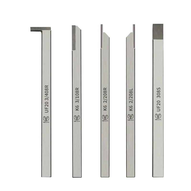 Carbide Straight Edge Milling Cutter Sharped Hook-Shaped Turning Tool with Wide Edge Cutting Tool for Brazing Separation