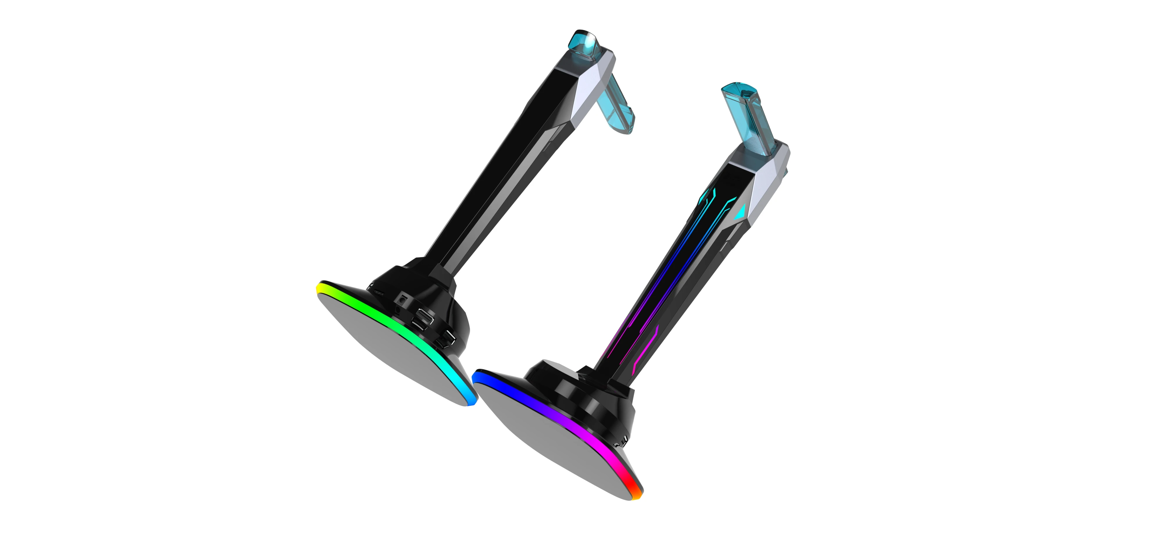  Управляемая подставка для игровых наушников 7 моделей светодиодный RGB держатель гарнитуры вешалка с 4 портами USB 3 0 зарядный
